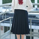 プリーツスカート レディース 女の子 学生 JK制服 女子高中生 学生服 オールシーズン スクール制服 大きいサイズ ミニスカート ミディアム ロング丈 黒 紺...