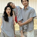親子お揃い ペアルック 親子服 親子ペアルック 夏 リンクコーデ 親子 親子ペア 親子コーデ 男の子 女の子 メンズ レディース 半袖シャツ 半袖 セットアップ...