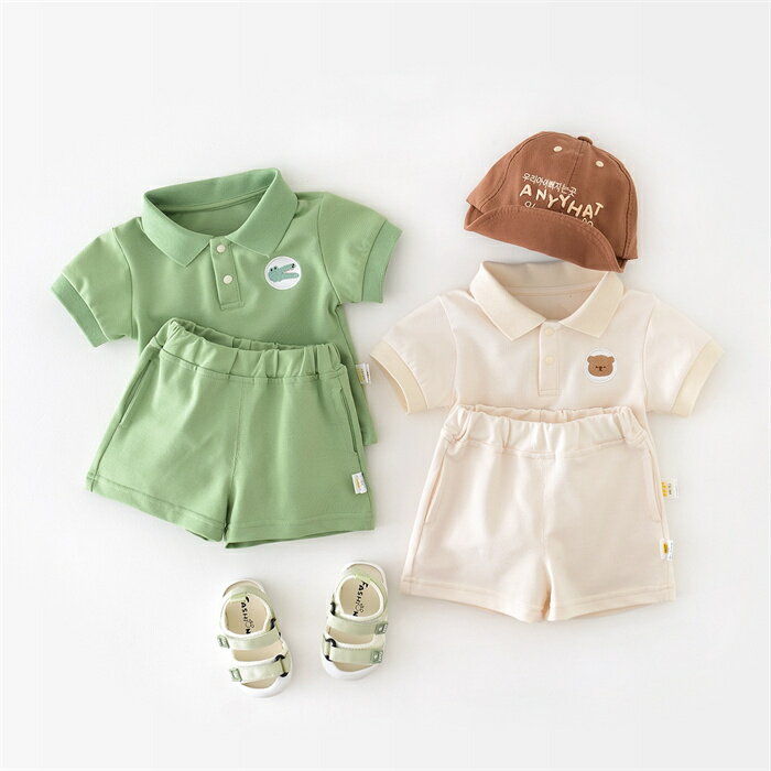 セットアップ ベビー服 男の子 キッズ 2点セット 子供服 tシャツ 半袖 ショートパンツ 夏服 上下セット おしゃれ 可愛い ルームウェア 赤ちゃん 新生児 部屋着 パジャマ 誕生日 出産お祝い プレゼント 入園 入学 保育園 幼稚園 73cm 80cm 90cm 100cm