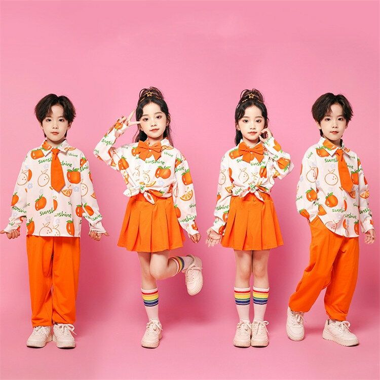 乐天商城 - ダンス衣装 女の子 男の子 チアガール ジャズダンス 長袖シャツ スカート パンツ セットアップ 制服 発表会 入学式 詩の朗読 k-pop hiphop jazz 学院風 発表会 応援団 演出服 舞台服 団体服 練習着 個性派 合唱団 子供服 演出服 キッズ ダンスウェア 中小生 幼稚園 110-180