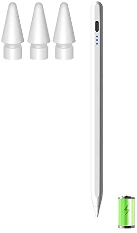 ペンシル アップルペンシル Apple Pencil第2世代互换タッチペン ipad第9/8/7/6世代 iPad Pro 12.9/11インチ iPad mini6 ipad Air4 ペンシル 電量表示 傾き感知 磁気吸着 誤作動防止機能対応 スタ