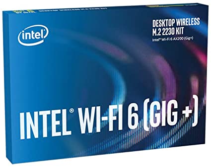 INTEL WiFiW[ 802.11 Wi-Fi 6 Gig + fXNgbvLbg AX200.NGWG.DTK {Kʕi