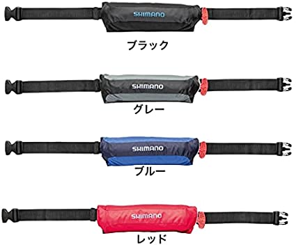 シマノ(SHIMANO) ラフトエアジャケット (コンパクトタイプ・膨脹式救命具) レッド フリー VF-053U