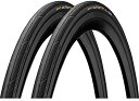 コンチネンタル Ultra Sport 3 Black-Black 700 25C FB (0150457) バイシクル タイヤ ： ブラック CONTINENTAL 並行輸入品