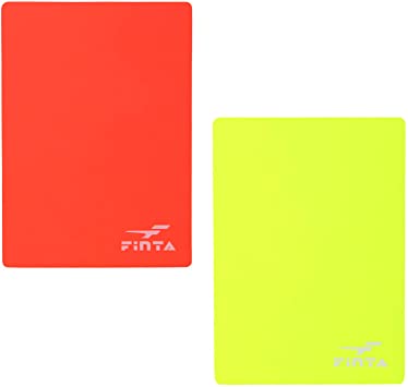 FINTA フィンタ サッカー フットサル レフェリー 警告カード 退場カード セット FT5986 レフリー 小物