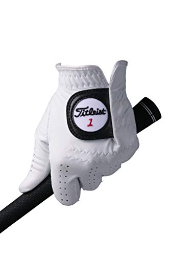 TITLEIST(タイトリスト) PROFESSIONAL TECH グローブ 人工皮革 1枚 左手用 メンズ TG56WT-26 右利き用 白 26cm