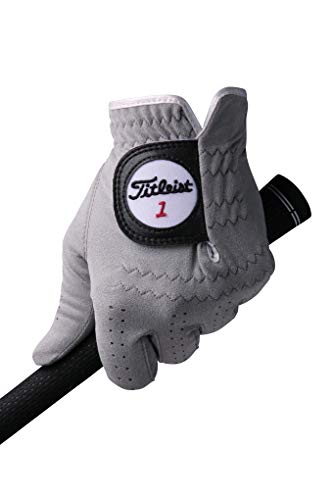 TITLEIST(タイトリスト) PROFESSIONAL TECH グローブ 人工皮革 1枚 左手用 メンズ TG56GY-21 右利き用 グレー 21cm