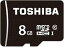 TOSHIBA microSDHC 8GB Class10 UHS-Iб (ž®40MB/s) MSDAR40N08G