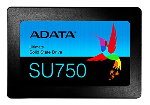 ADATA 2.5C` SSD 512GB SU750V[Y 3D NAND TLC  SMIRg[[ 7mm ASU750SS-512GT-C