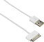 ƥå 30ԥ DOCK֥ USB֥ iPhone4/4S/iPad/iPodб 0.5m ۥ磻 LHC-UADH05WH