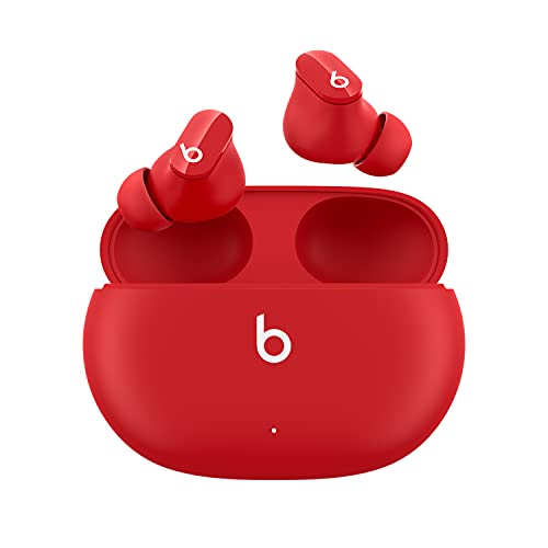 BEATS イヤホン Beats Studio Buds – ワイヤレスノイズキャンセリングイヤホン – アクティブノイズキャンセリング、IPX4等級、耐汗仕様のイヤーバッド、AppleデバイスとAndroidデバイスに対応、Class 1 Bluetooth、内蔵マイク、