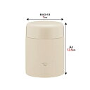 象印 (ZOJIRUSHI) ステンレス保温スープジャー ランチジャー シームレス 400ml ベージュ SW-KA40-CM 2