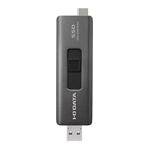 アイ オー データ IODATA スティックSSD 1TB USB-AUSB-C搭載 小型 ポータブル iPad/Windows/Mac/PS5 USB 3.2 Gen 2対応 日本メーカー SSPE-USC1/E