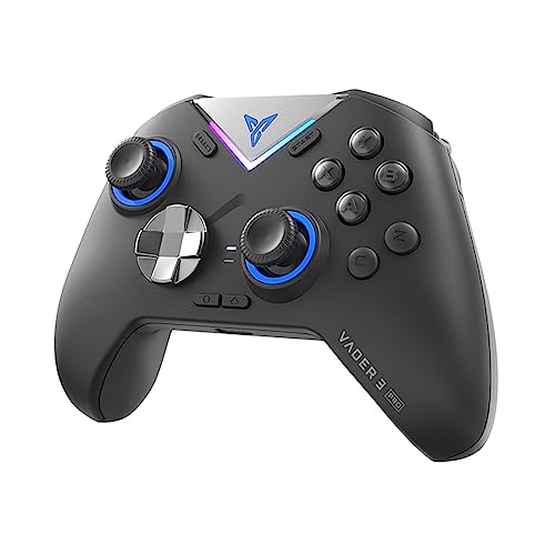 Flydigi Vader 3 Pro Wireless Game Controller, Dual-Motor Vibration Feedback, Hall Gaming Trigger and Microswitch Trigger Chang
