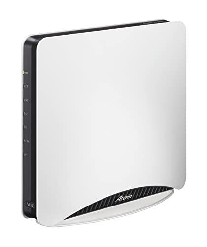 限定 NEC Aterm 無線LAN WiFi ルーター Wi-Fi 6E(11ax)トライバンド対応 10Gbps有線LANポート対応 12ストリーム AM-AX11000T12 (iPhone 15 Pro /15 Pro Max / 14 /