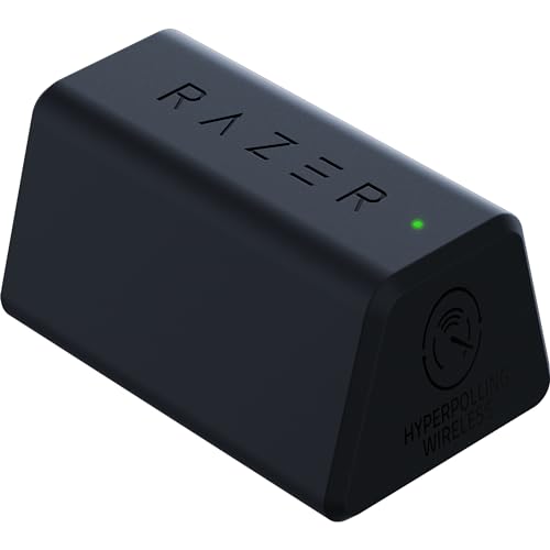Razer レイザー HyperPolling Wireless Dongle 対応するRazerマウスを最大8,000Hzのワイヤレスポーリングレートにアップグレート可能にするドングル DeathAdder V3 Pro Viper V2 Pro な