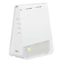 NEC WiFi メッシュルーター 単体 ルーター本体にも中継機になる Wi-Fi6 (11ax) / AX1800 無線LAN Atermシリーズ (5GHz帯 / 2.4GHz帯) AM-AX1800HP(MC) iPhone 13 / 12 /