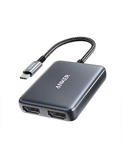 Anker PowerExpand USB-C Dual HDMI A_v^ ő 4K (60Hz) ʏo͍ő 4K (30Hz) MacBook iPad p