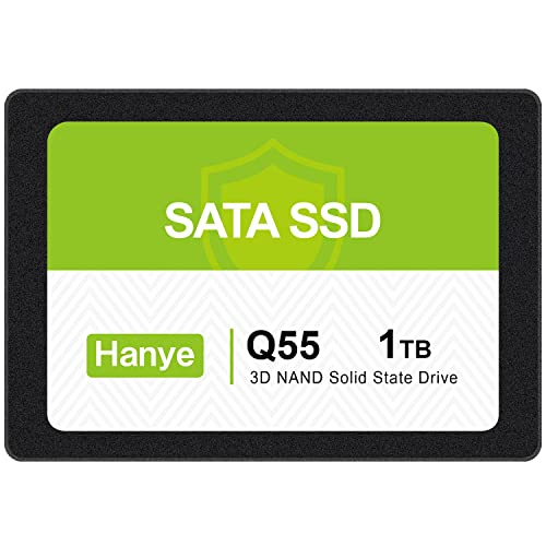 Hanye 1TB ^SSD 2.5C` 7mm SATAIII 6Gb/s 550MB/s 3D NAND̗p A~➑ K㗝Xi 3Nۏ