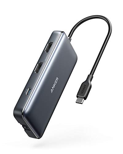 Anker PowerExpand 8-in-1 USB-C PD Media Hub/高速データ転送/充電ポート/4K HDMI出力/SD MicroSDカードリーダー モバイルデバイス対応/効率的なデバイス接続