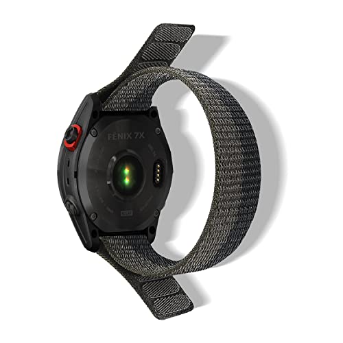 HeeNia QuickFit 26mm Ήoh Garmin Fenix 7X Pro Solar/Garmin Instinct 2X/Garmin Fenix 7X/Fenix 6X GPS/6X ProX|[coh iCoh