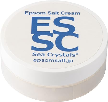 Sea Crystals(シークリスタルス) シークリスタルエプソムソルトクリーム エプソムソルトが保湿クリームになりました。30g ボディクリーム ホワイト