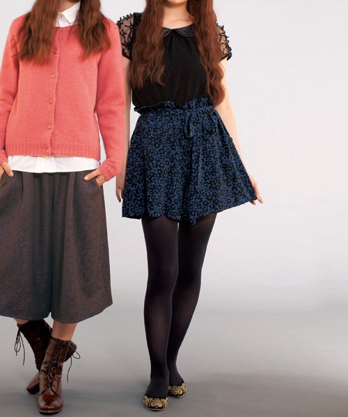 【楽天ランキング受賞 / レビュー特典！(商品ごと◎)】 型紙 パターン カット済 AW021 ウエストフリルキュロットパンツ (S M L LL) / 縫い代付き・実物大・ピリピリ離してすぐ裁断！