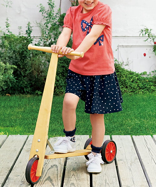 【楽天ランキング受賞】 型紙 パターン カット済 BT429 プリーツスカート風キュロット (90 100 110 120) / 縫い代付き・実物大・ピリピリ離してすぐ裁断！