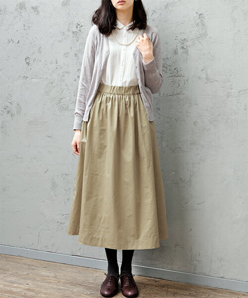 【楽天ランキング受賞 / レビュー特典！(商品ごと◎)】 型紙 パターン カット済 BT438 ベーシックギャザースカート (S M L) / 縫い代付き・実物大・ピリピリ離してすぐ裁断！