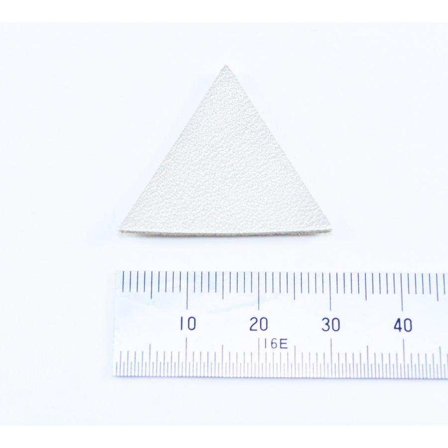 レザーパーツ トライアングル 3.0cm ゴールド、シルバーミックス 10枚入り アソー...