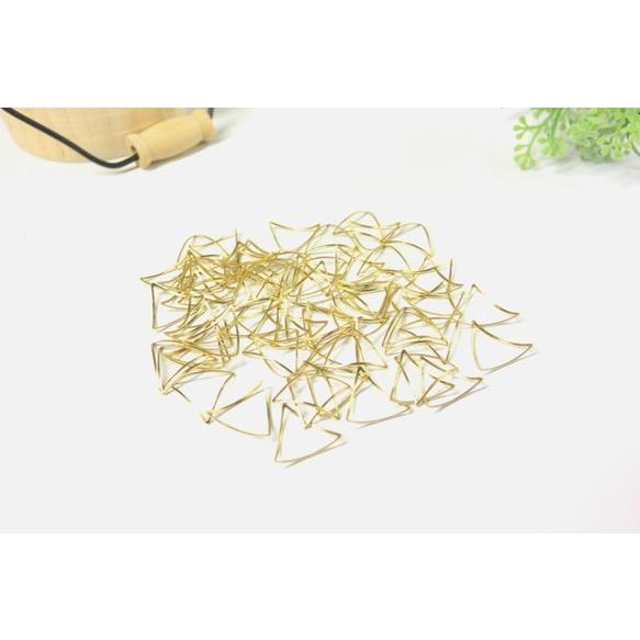 【Sale！】アクセサリーパーツ ミニ タッセル イエロー 8個→12個セット ハンドメイド ハンドクラフト