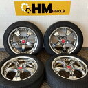 【中古】 WORK EUROLINE KH 19インチ 8.0J +45 PCD114.35H 225/55R19 中古タイヤ