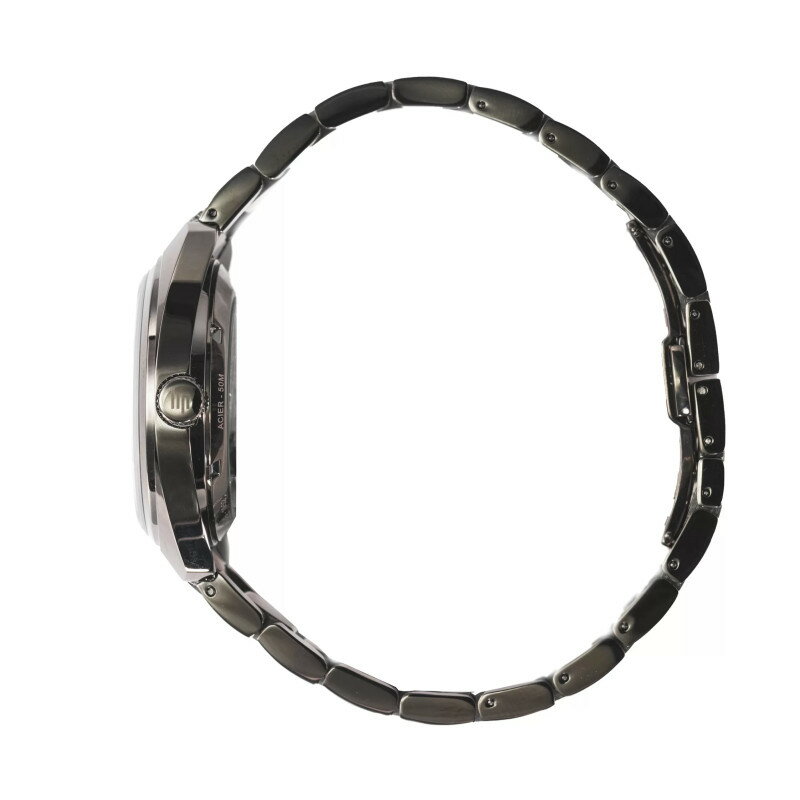 正規品 LIP リップ 腕時計 メンズ General De Gaulle 39mm ジェネラル・ド・ゴール ブラック オート サファイア レザーベルト 自動巻き 671382