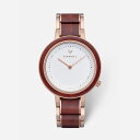 正規品 KERBHOLZ カーブホルツ 木製腕時計 メンズ レディース THEA 36mm テア ローズウッド ローズゴールド レッド WTHE4232