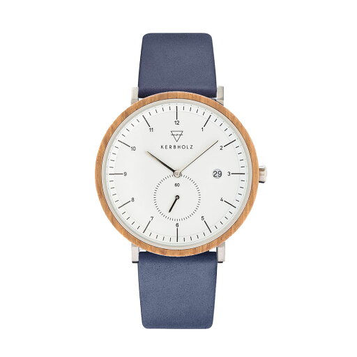 【正規品/最短即日発送】カーブホルツ 木製腕時計 メンズ ANTON 42mm アントン オーク シルバー ネイビー レザーベルト WANT0638 【正規品/最短即日発送】カーブホルツ 木製腕時計 メンズ ANTON 42mm アントン オーク シルバー ネイビー レザーベルト WANT0638