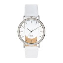 正規品 KLON クローン 腕時計 メンズ レディース INVISIBLE 40mmリレイション ホワイトレザーベルト スケルトン klon-watch-ir-wh-40
