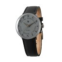 【限定/正規品/最短即日発送】リップ 腕時計 メンズ レディース Service Watch〈BEGINxHMS限定〉サービスウォッチ シルバー ブラックレザーベルト 670021