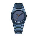 【正規品/最短即日発送】ディーワンミラノ 腕時計 メンズ NYLON EXP ナイロン コバルト ブルー クリア ブレスレット nybj05