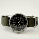 M.R.M.W. モントルロロイミリタリーウォッチ 腕時計 メンズ レディース TYPE A タイプエー A15 エラプスタイムウォッチ/グリーン ナイロンNATOベルト