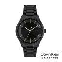 カルバンクライン 腕時計（メンズ） Calvin Klein カルバンクライン 腕時計 メンズ ブランド アイコニック 40MM ブラック サンレイ ダイヤル ブラック ブレスレット きれいめ 仕事用