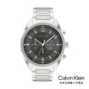 Calvin Klein カルバンクライン 日本総輸入代理 腕時計 メンズ ブランド フォース 45MM グレー ダイヤル SS ブレスレット