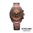 D1 MILANO / ディーワンミラノ クロノグラフォ エッセンシャル ブラウン