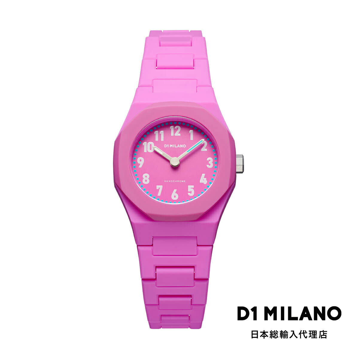 \BLACK FRIDAY 30%OFF クーポン/D1 MILANO 日本公式ストア 腕時計 ディーワンミラノ ポリカーボン - フラミンゴ