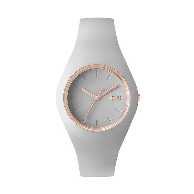 アイスウォッチ ICE-WATCH 日本公式ショップ ICE glam pastel アイス グラム パステル ウィンド グレー ローズゴールド 腕時計 メンズ ミディアム