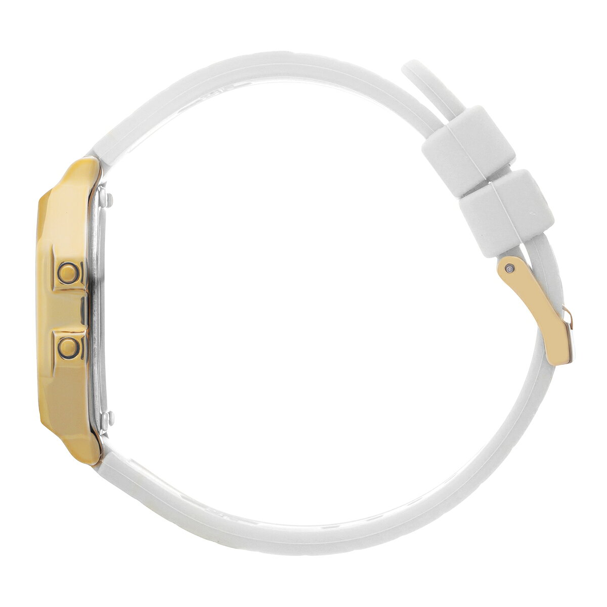 アイスウォッチ ICE-WATCH 日本公式ショップ 腕時計 ICE digit retro ホワイトゴールド スモール