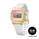 ICE-WATCH / アイスウォッチ ICE digit retro - ホワイトドリームスケープ - Small