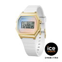 ICE-WATCH / アイスウォッチ ICE digit retro - ホワイトマジェスティック - Small