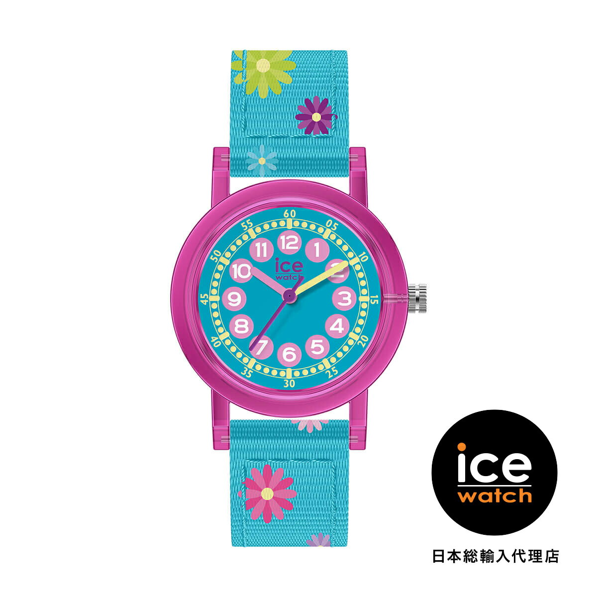 ICE-WATCH / アイスウォッチ ICE learning - ピンク フラワーズ - S32 - 3H