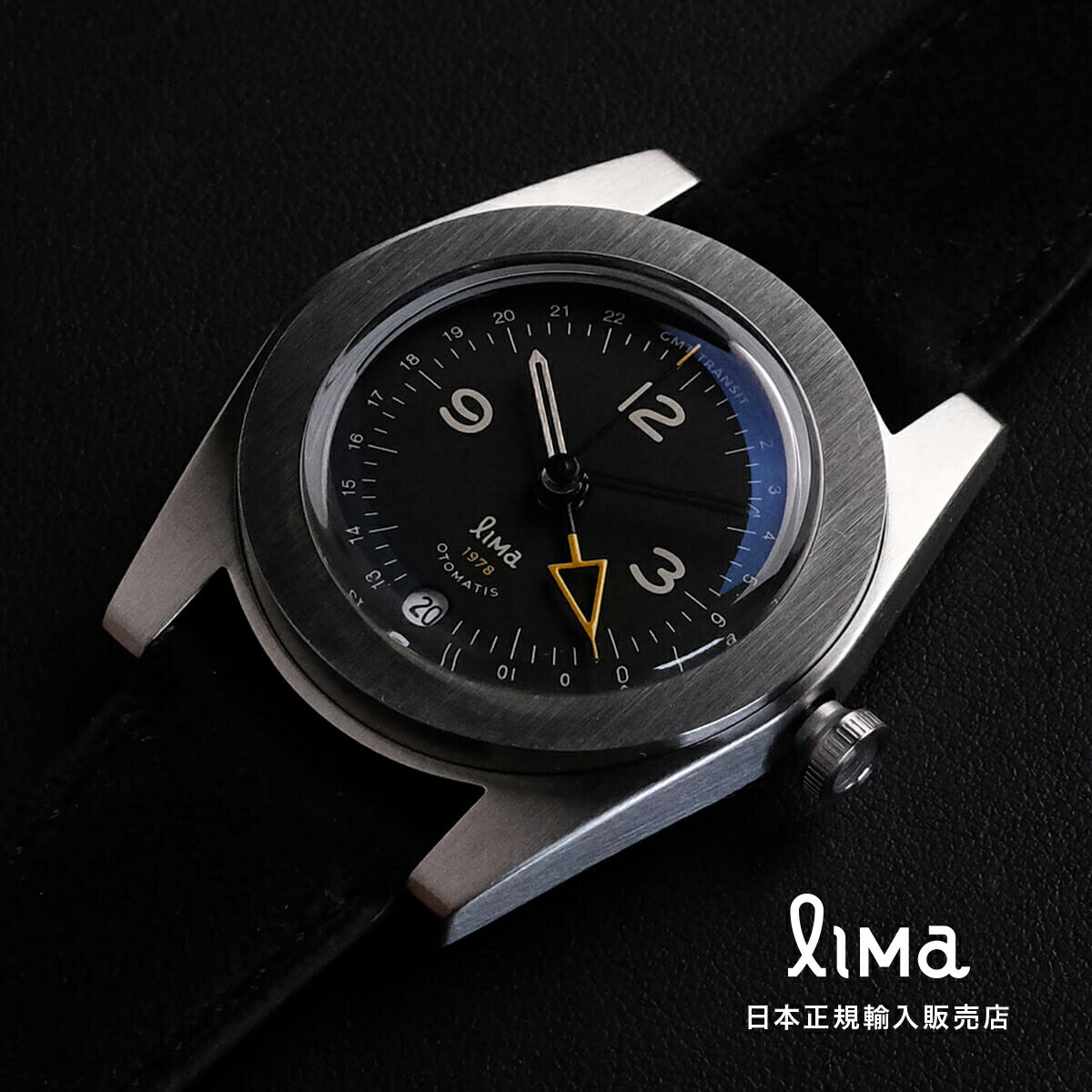 Lima Watch / リマウォッチ GMT TRANSIT BLACK