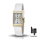 リップ リップ LIP 日本公式ストア チャーチル T18 ダイヤモンド ゴールド ホワイトレザー 腕時計 レディース ブランド スクエア